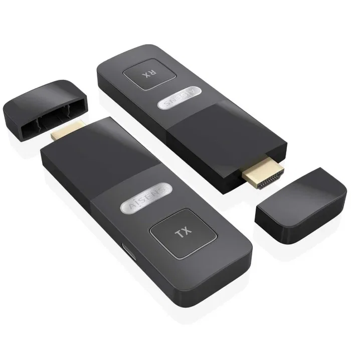 Aisens Extensor de Audio/Vídeo Inalámbrico HDMI 1080P 30m Negro
